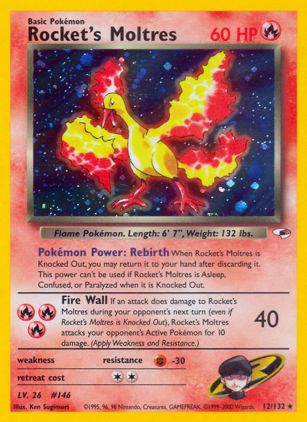 Rocket’s Moltres - Gym Heroes - Unlimited