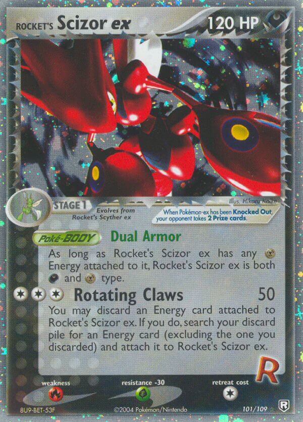 Rocket’s Scizor ex