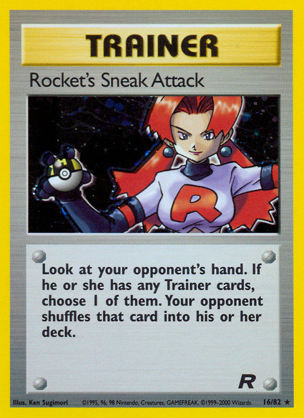 Rocket’s Sneak Attack Team Rocket unlimited