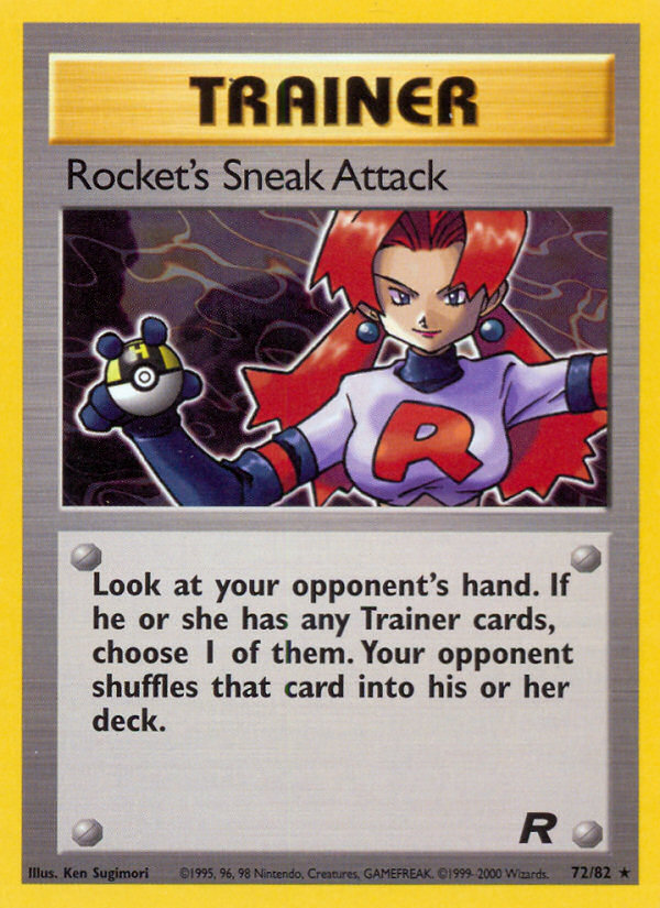 Rocket’s Sneak Attack Team Rocket unlimited