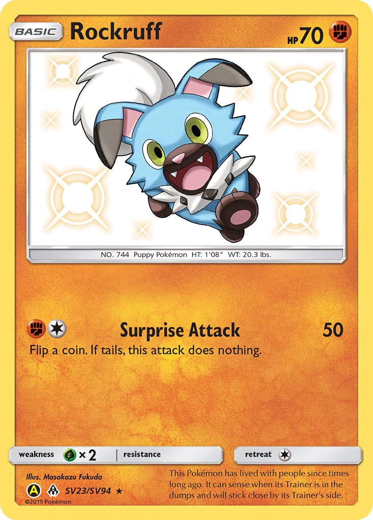 Rockruff - SV23 - Forbidden Light