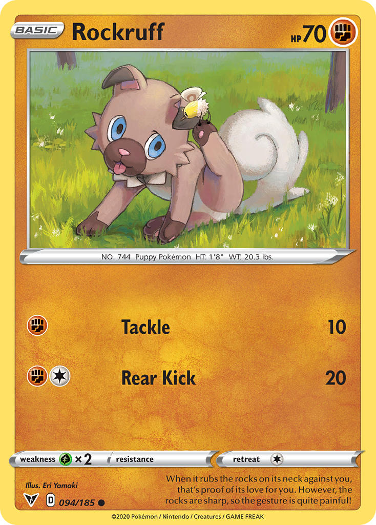 Rockruff - 94 - Vivid Voltage