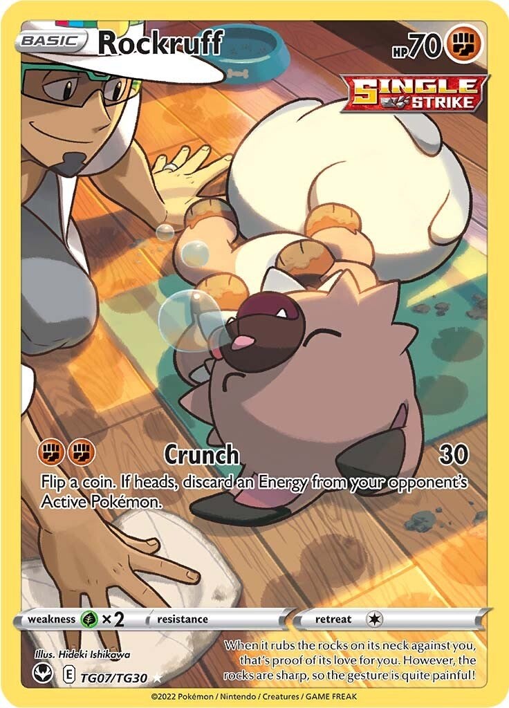 Rockruff - TG07 - Silver Tempest