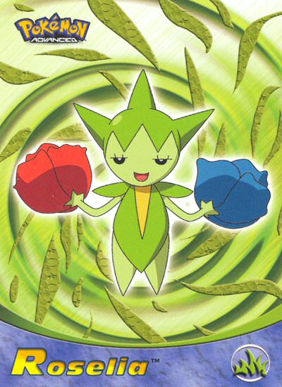 Roselia - 66 - Topps - Pokemon Advanced - front