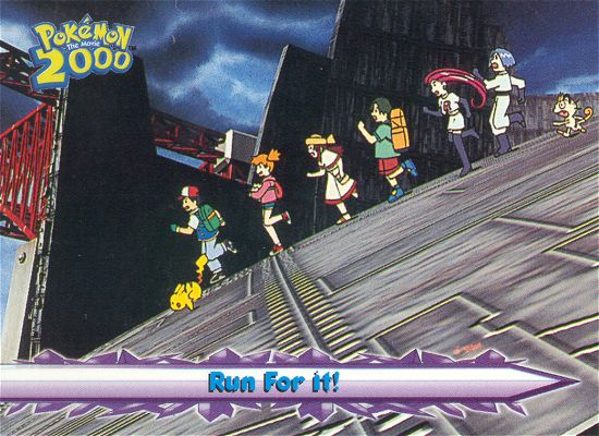 Run For It! - 41 - Topps - Pokemon the Movie 2000 - front