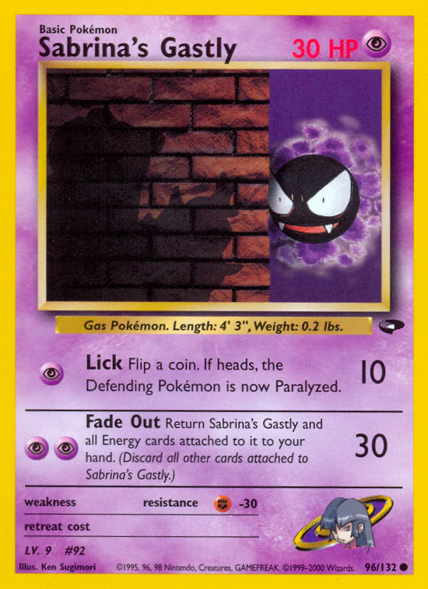 Sabrina’s Gastly Gym Challenge Unlimited