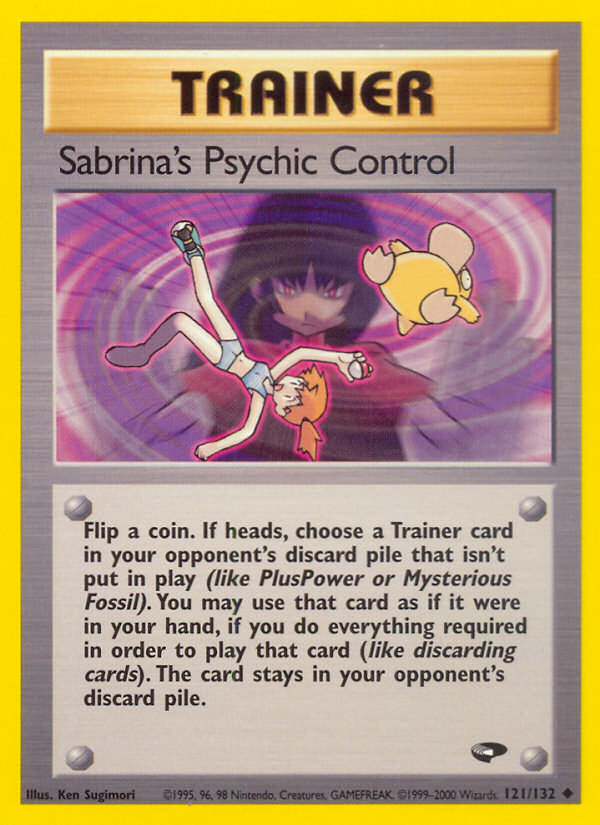 Sabrina’s Psychic Control Gym Challenge Unlimited