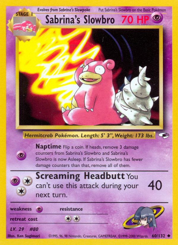 Sabrina’s Slowbro - Gym Heroes - Unlimited