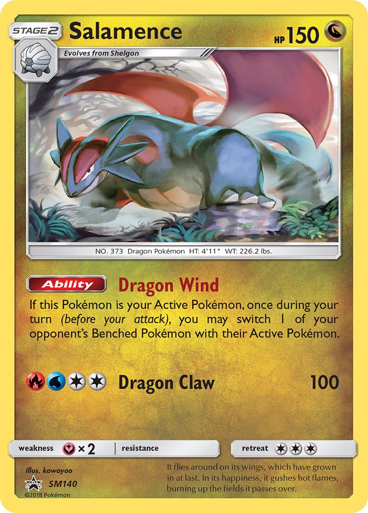 Salamence - SM140 - Sun & Moon Promos