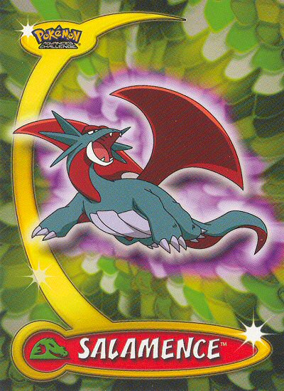 Salamence - 59 - Topps - Pokemon Advanced Challenge - front