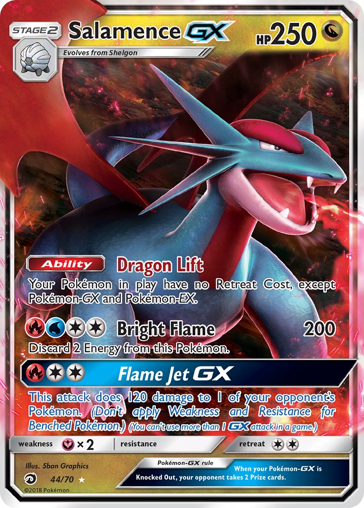 Salamence-GX - 44 - Dragon Majesty