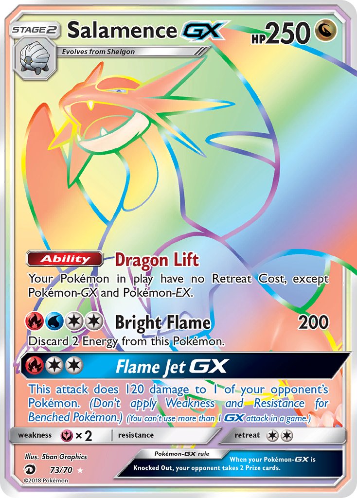 Salamence-GX - 73 - Dragon Majesty