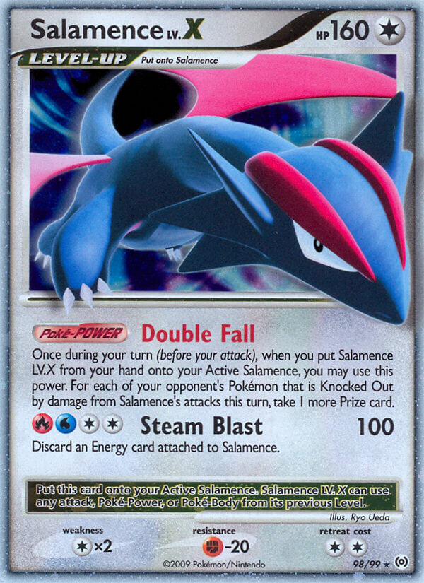 Salamence LV.X - 98 - Arceus