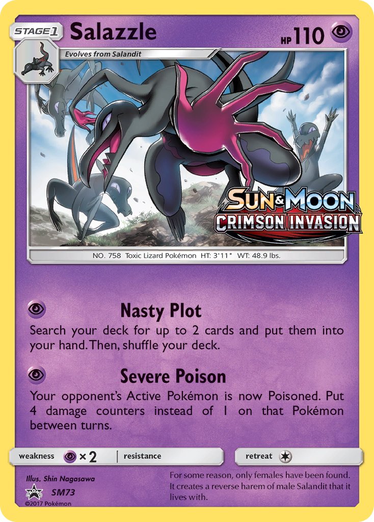 Salazzle - SM73 - Sun & Moon Promos