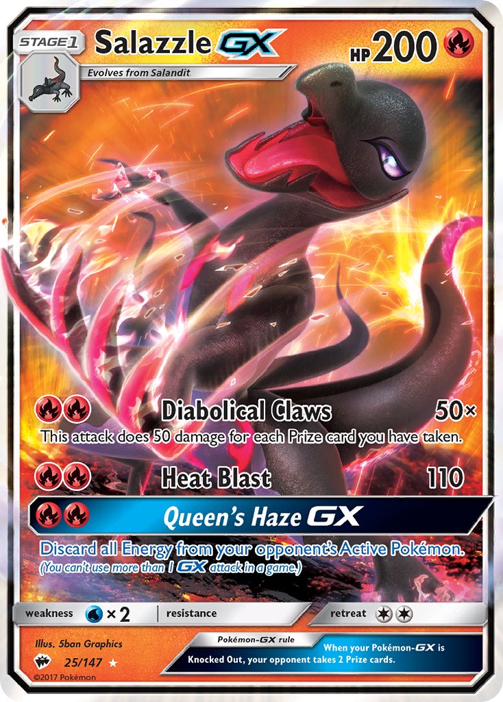 Salazzle-GX - 25 - Burning Shadows