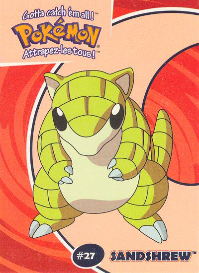 Sandshrew - 5/40 - Danone  - front