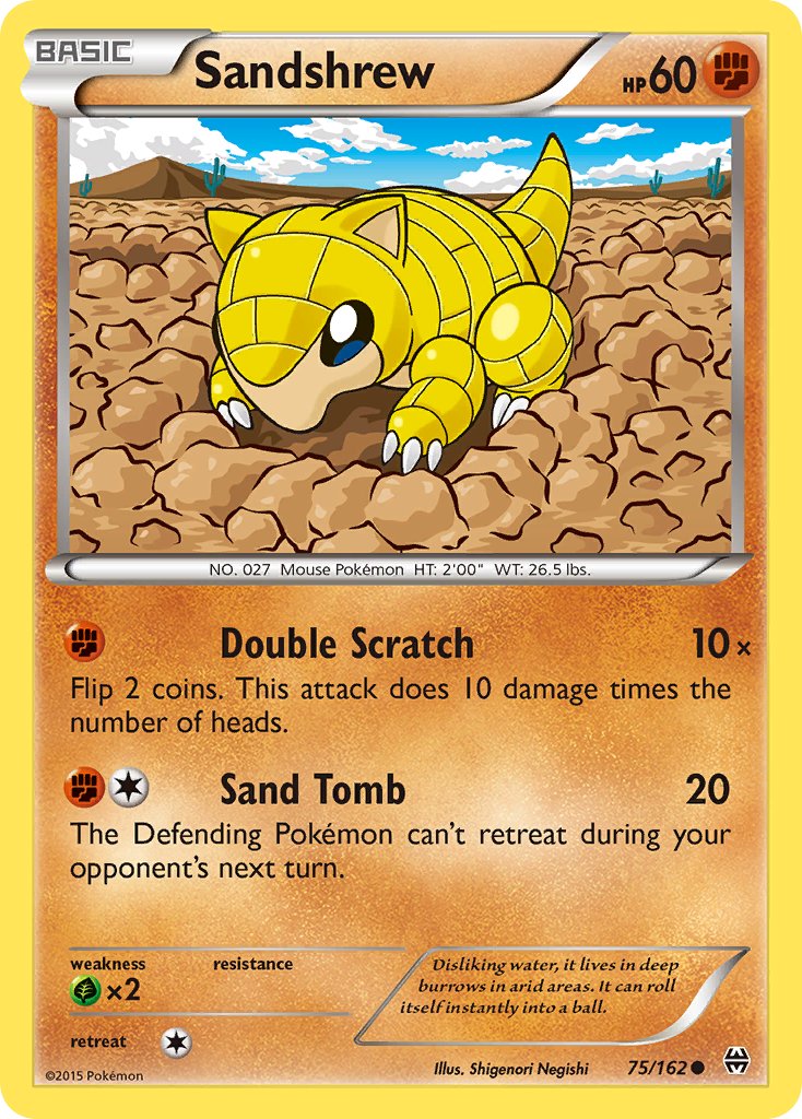 Sandshrew - 75 - BREAKthrough