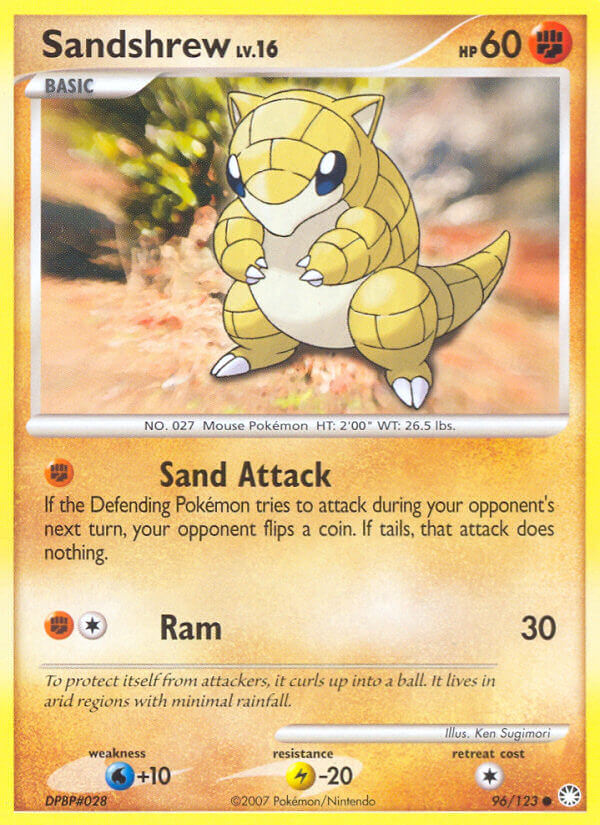 Sandshrew - 96 - Mysterious Treasures