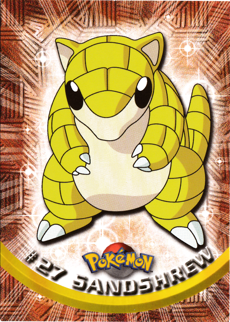 Sandshrew - 27 - Topps - Series 1 - front