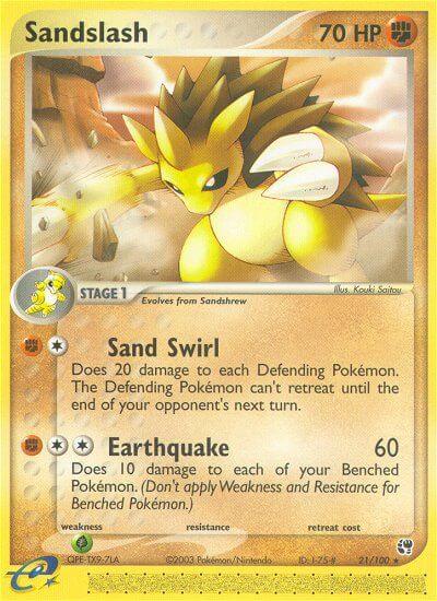 Sandslash - 21 - Sandstorm