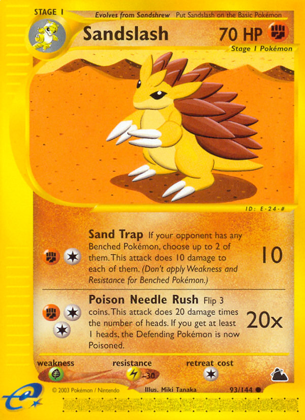 Sandslash - 93/144 - Skyridge