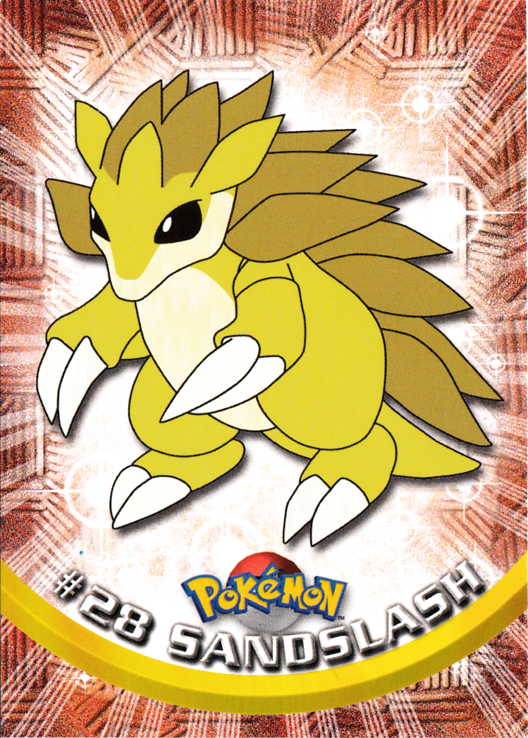 Sandslash - 28 - Topps - Series 1 - front