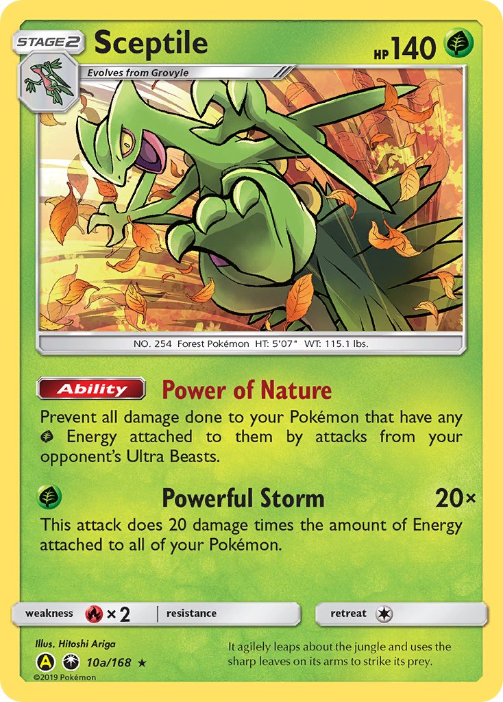 Sceptile - 10a - Celestial Storm