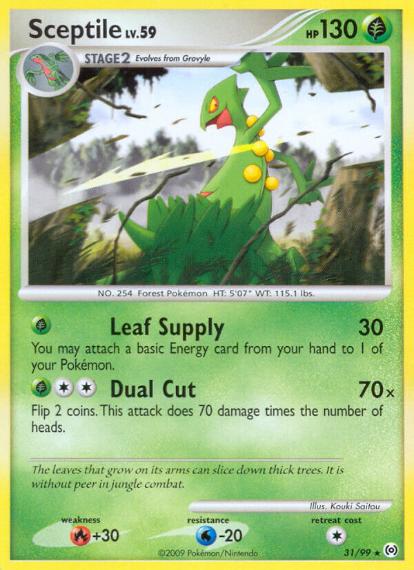 Sceptile - 31 - Arceus