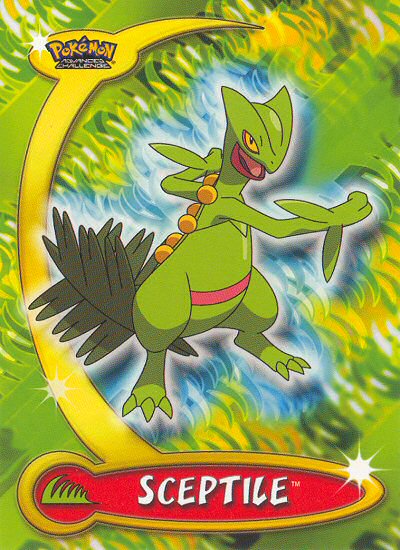 Sceptile - 60 - Topps - Pokemon Advanced Challenge - front