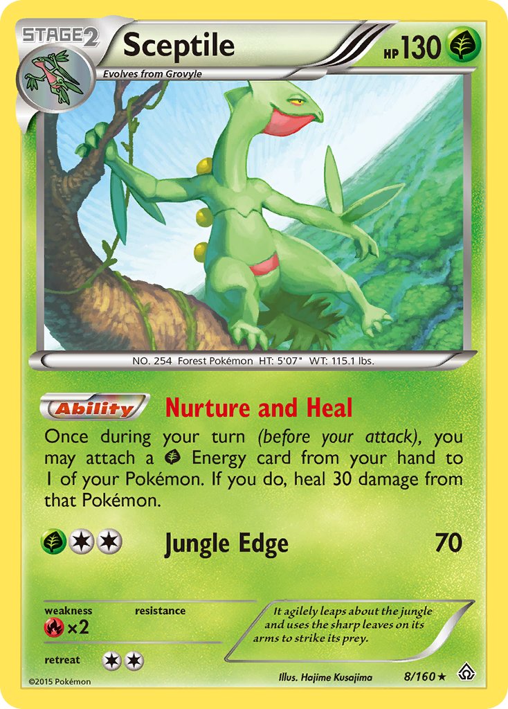 Sceptile - 8 - Primal Clash