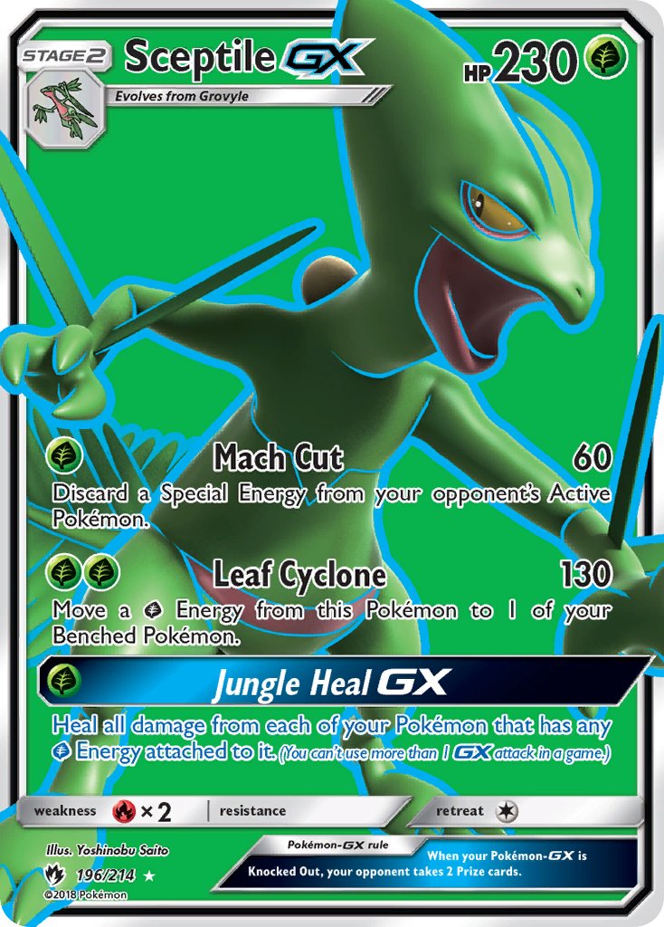 Sceptile-GX - 196 - Lost Thunder