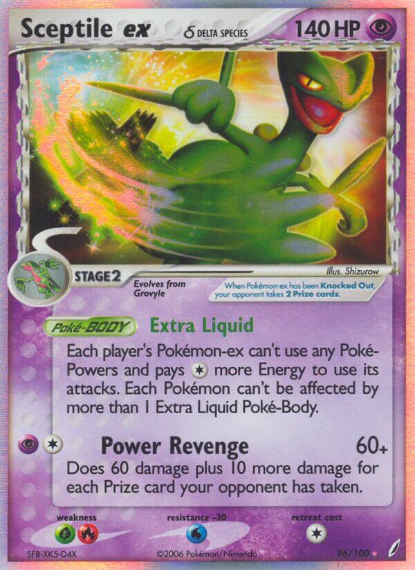 Sceptile ex - 96 - Crystal Guardians