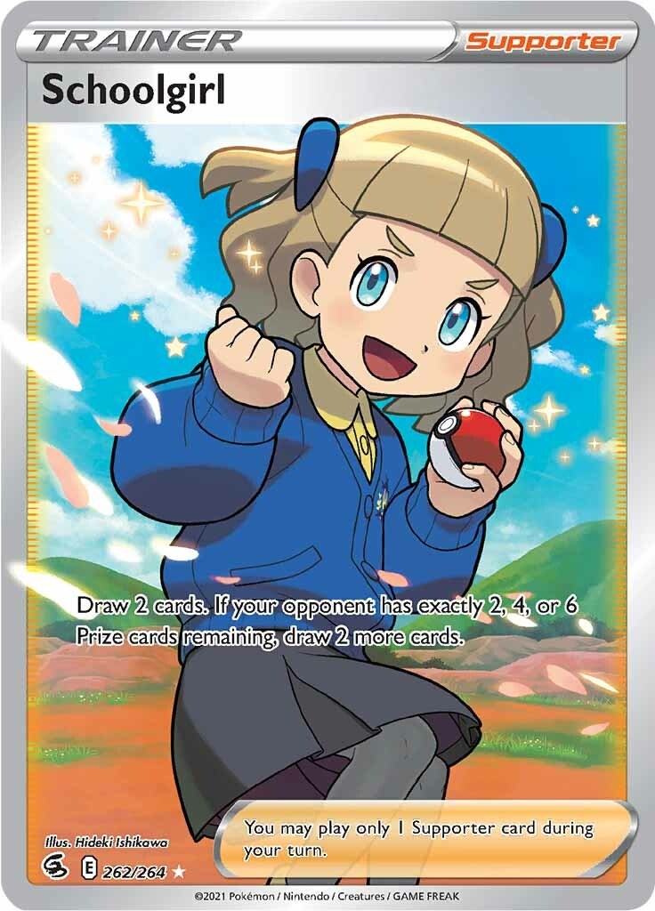 Schoolgirl (Full Art) - 262 - Fusion Strike