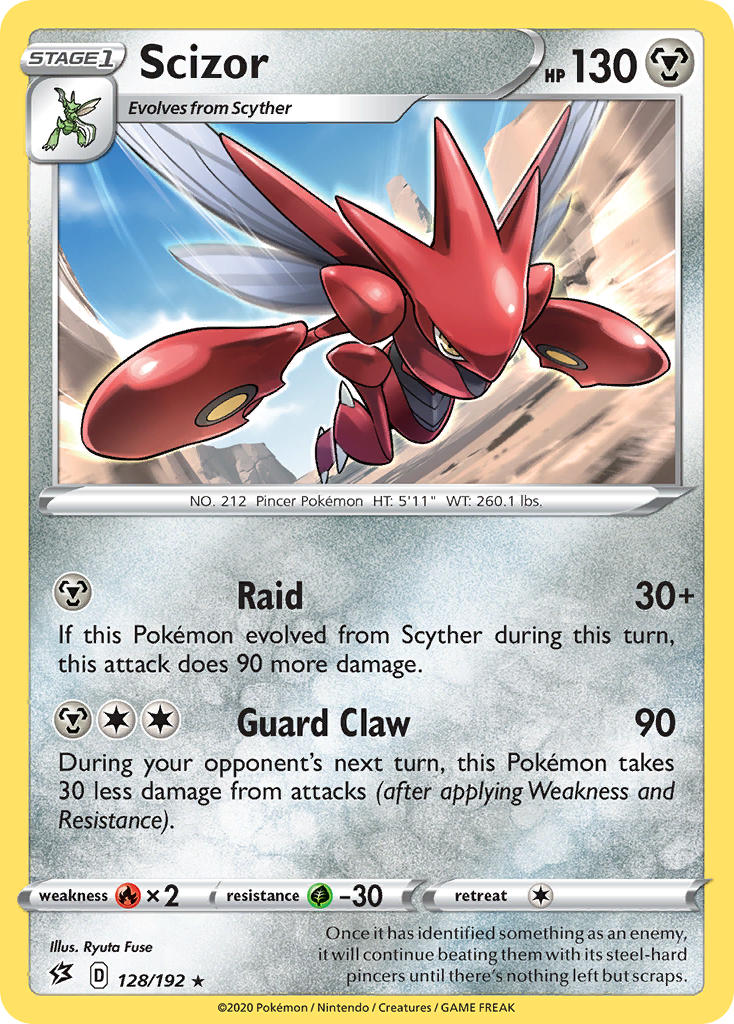 Scizor - 128 - Rebel Clash