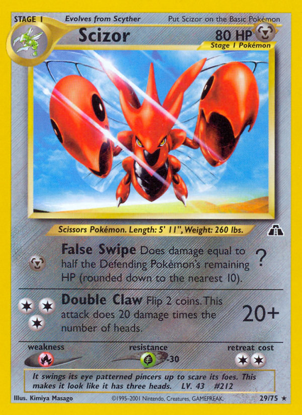 Scizor - Neo Discovery - Unlimited