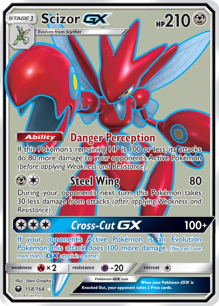 Scizor-GX - 158 - Celestial Storm