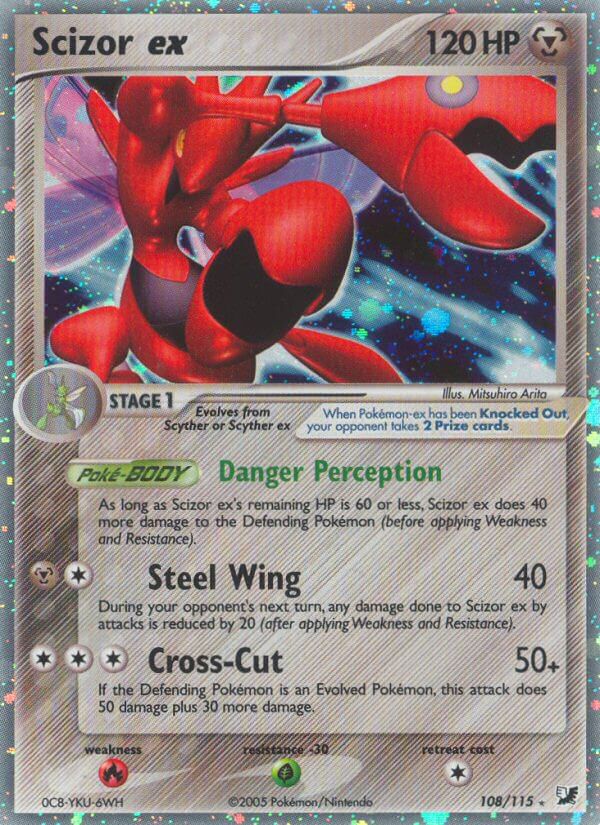 Scizor ex - 108 - Unseen Forces