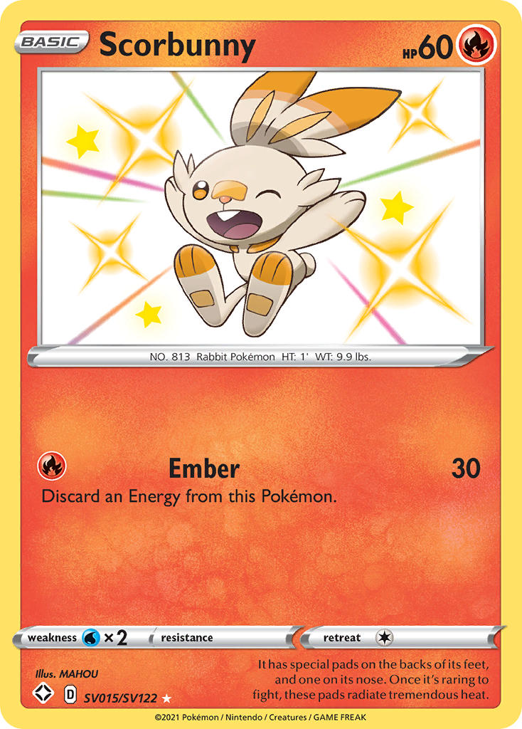 Scorbunny - SV015 - Shining Fates