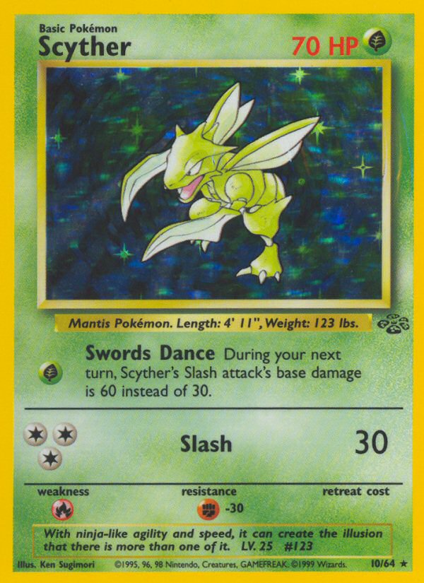 Scyther unlimited jungle set