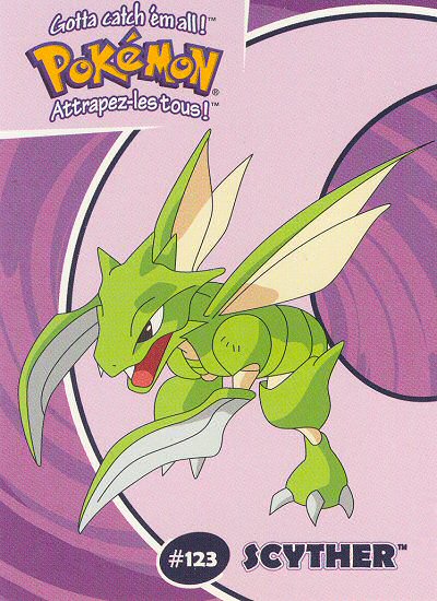 Scyther - 21/40 - Danone  - front