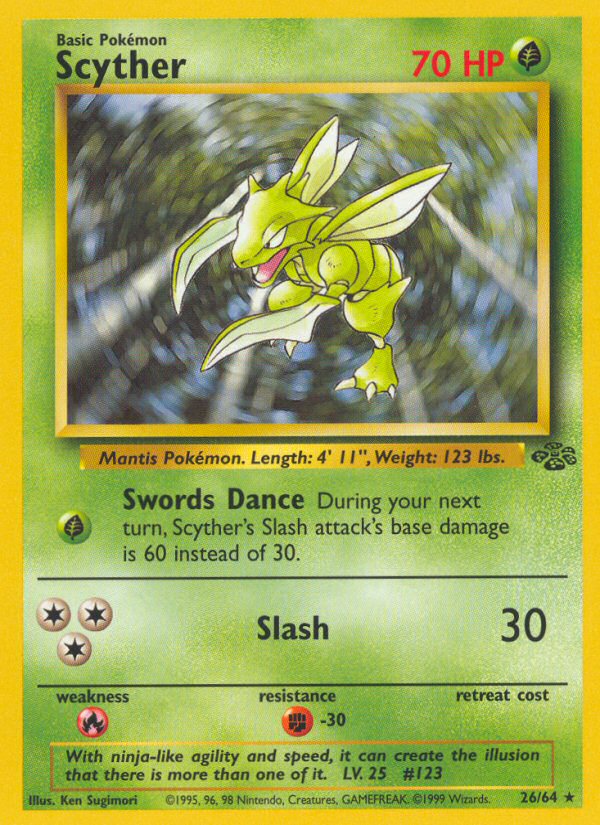 Scyther unlimited jungle set