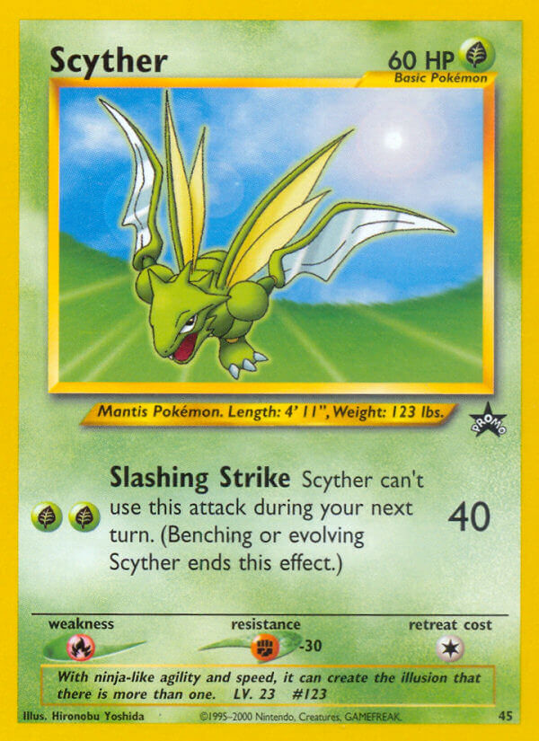 Scyther - 45 - Wizards Black Star Promos