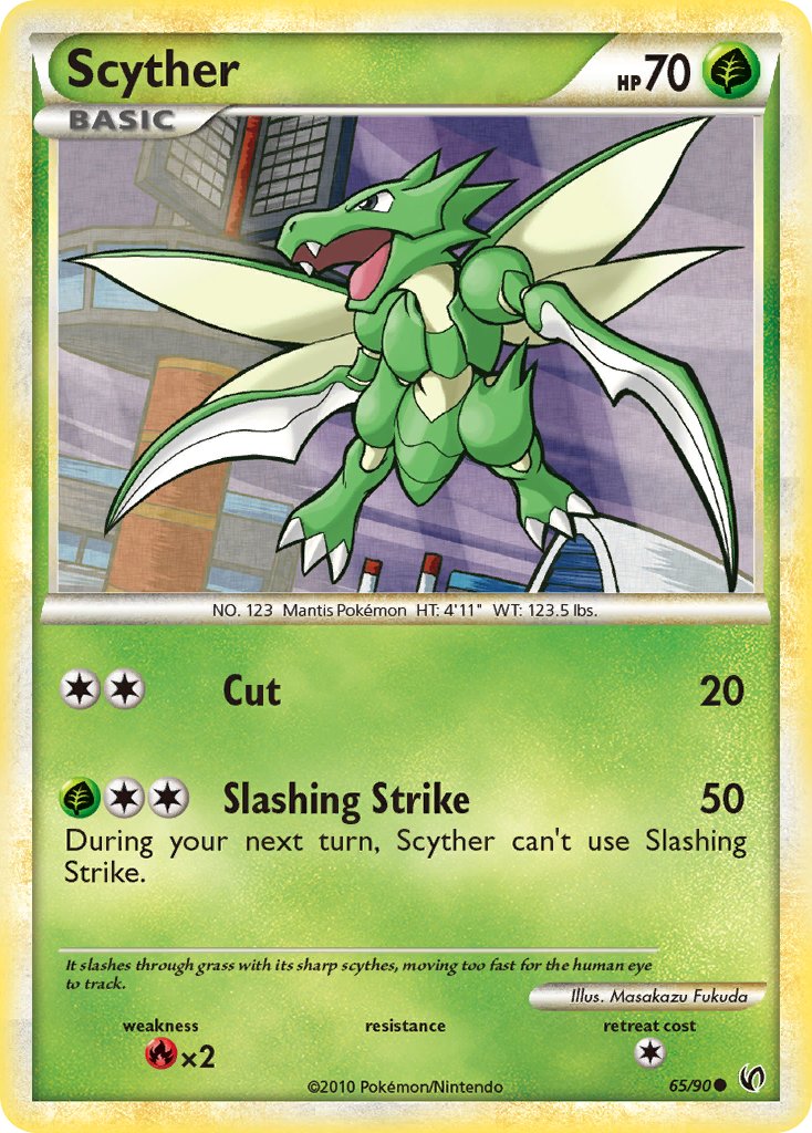 Scyther - 65 - Undaunted