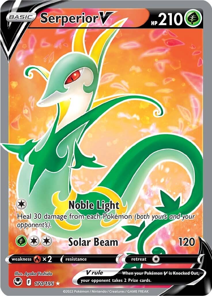 Serperior V (Full Art) - 170 - Silver Tempest