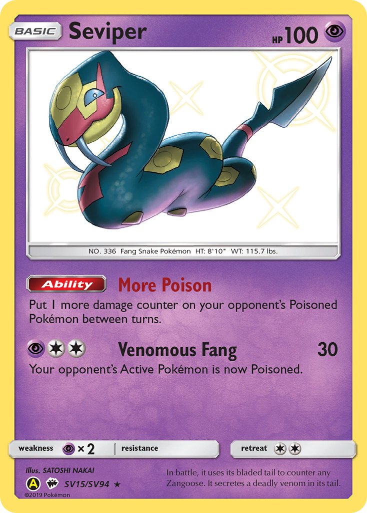 Seviper - SV15 - Burning Shadows