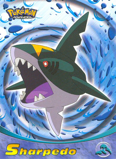 Sharpedo - 73 - Topps - Pokemon Advanced - front