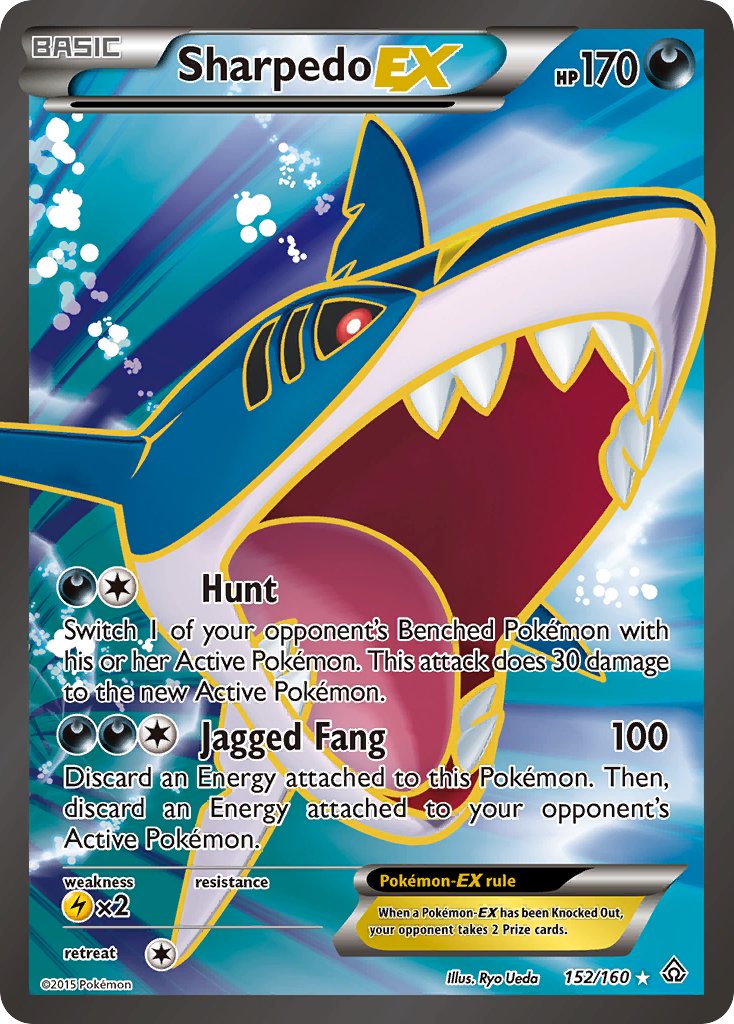 Sharpedo-EX - 152 - Primal Clash