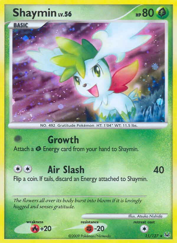 Shaymin - 15 - Platinum