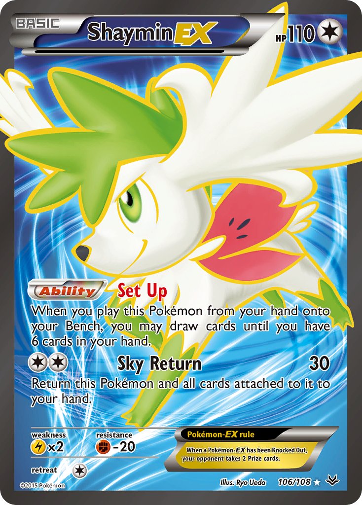 Shaymin-EX - 106 - Roaring Skies