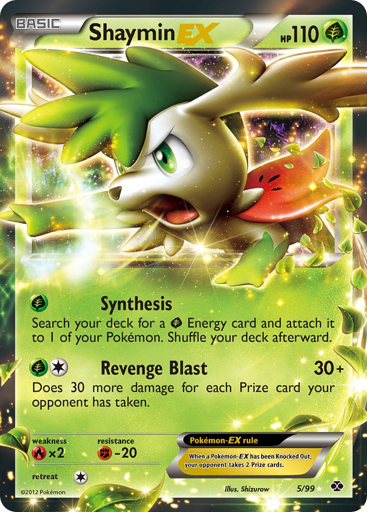 Shaymin-EX - 5 - Next Destinies